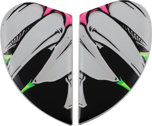 Icon - Airframe Pro Side Plates - Beastie Bunny - Pink - Airframe Pro Helmet Side Plates - 0133-1305