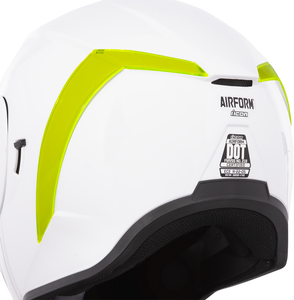 Icon - Airform Rear Spoiler - Dayglo Green - Airform Helmet Rear Spoiler - 0133-1309