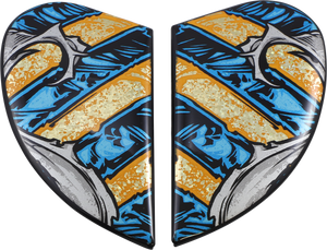 Icon - Airform Side Plates - Pharaoh - Gold - Airform Helmet Side Plates - 0133-1353