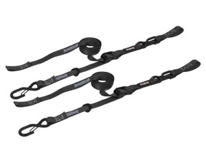 SpeedStrap 1" X 10' Cam-Lock Tie Down With Snap S-Hooks And Soft-Tie (2 Pack) - 13801-2