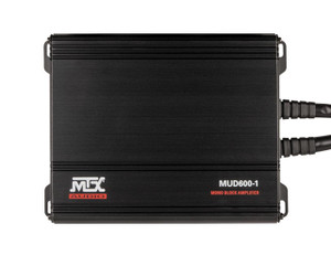 MTX Audio 650w MUD Series RMS Mono Block Powersports Amp - MUD600-1 MTX Audio 650w MUD Series RMS Mono Block Powersports Amp - MUD600-1