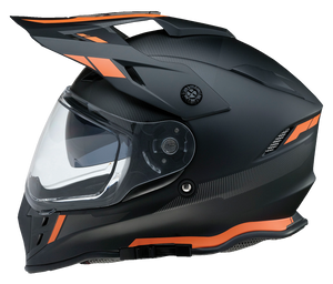 Z1r - Range Helmet - Uptake - Black/Orange - Medium - Range Uptake Helmet - 0140-0116