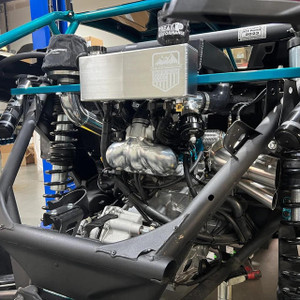 Treal Performance Can-Am X3 Coolant Reservoir Oil Catch Can Combo Tank - TRP-X3-OCCC Treal Performance Can-Am X3 Coolant Reservoir Oil Catch Can Combo Tank - TRP-X3-OCCC