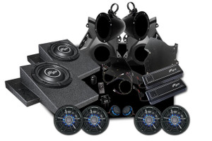 UTV Stereo Can-Am Maverick R Signature Series Stage 7 Stereo Kit - UTVS-R-S7-S-1 UTV Stereo Can-Am Maverick R Signature Series Stage 7 Stereo Kit - UTVS-R-S7-S-1