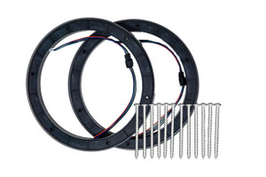 UTV Stereo 8" RGB LED Speaker Rings (Pair) - UTVS-8LSR UTV Stereo 8" RGB LED Speaker Rings (Pair) - UTVS-8LSR