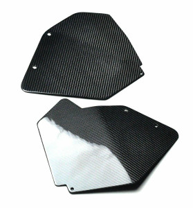FourWerx Carbon Can-Am Maverick X3 Carbon Fiber Under Dash Panels - X3-CF-KICKPANEL FourWerx Carbon Can-Am Maverick X3 Carbon Fiber Under Dash Panels - X3-CF-KICKPANEL