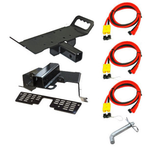KFI Polaris Ranger 500/570 Winch Multi-Mount Kit - UTV-875 KFI Polaris Ranger 500/570 Winch Multi-Mount Kit - UTV-875