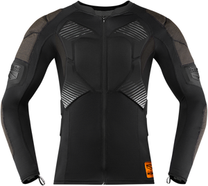 Icon - Field Armor Compression Shirt - Black - Large - Field Armor Compression Shirt - 2701-0989