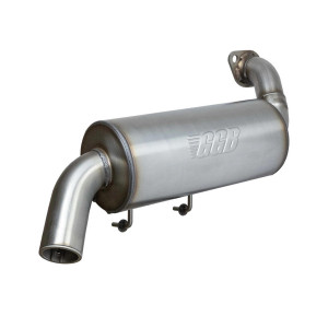 GGB Exhaust Polaris RZR S 1000 / General 1000 UTV Stainless (Trail Muffler) - 64-3252-2 GGB Exhaust Polaris RZR S 1000 / General 1000 UTV Stainless (Trail Muffler) - 64-3252-2