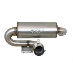GGB Exhaust Can-Am Maverick Turbo X3 / X3 Max UTV Stainless (Trail Muffler) - 62-2180-2 GGB Exhaust Can-Am Maverick Turbo X3 / X3 Max UTV Stainless (Trail Muffler) - 62-2180-2