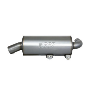 GGB Exhaust Yamaha YXZ 1000R UTV Stainless (Trail Muffler) - 65-6260-2 GGB Exhaust Yamaha YXZ 1000R UTV Stainless (Trail Muffler) - 65-6260-2