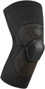 Icon - Field Armor Compression Knee Guards - Black - XL - Field Armor Compression Knee Guards - 2704-0503