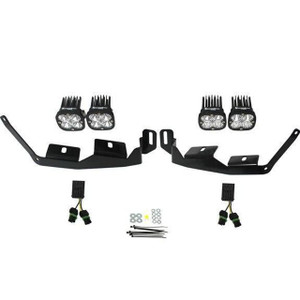 Baja Designs Polaris RZR XP1000 / RS1 / Turbo S Squadron Sport Headlight Kit - 447012 Baja Designs Polaris RZR XP1000 / RS1 / Turbo S Squadron Sport Headlight Kit - 447012