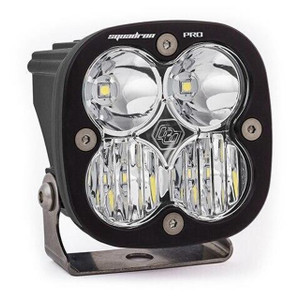 Baja Designs Squadron Pro Black LED Auxiliary Light Pod (Driving/Combo) (Clear) - 490003
