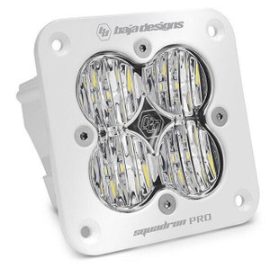 Baja Designs Squadron Pro White Flush Mount LED Auxiliary Light Pod (Wide Cornering) (Clear) - 491005WT Baja Designs Squadron Pro White Flush Mount LED Auxiliary Light Pod (Wide Cornering) (Clear) - 491005WT