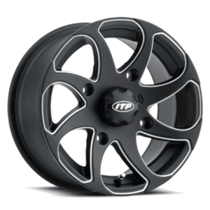 ITP Tires Twister UTV Wheel (14x7) (4x110) (Matte Black) (Left) - 1422326727BR