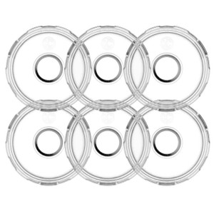 KC HiLiTES Cyclone V2 LED Replacement Lens (Diffused) (6 Pack) - 4411