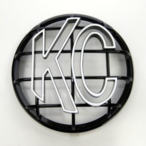 KC HiLiTES 6" Apollo Stone Guard (Black With White Logo) - 7216 KC HiLiTES 6" Apollo Stone Guard (Black With White Logo) - 7216