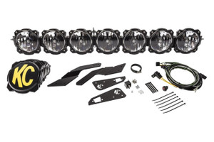 KC HiLiTES Gravity LED Pro6 17-22 Can-Am Maverick X3 7-Light 45" LED Light Bar - 91334 KC HiLiTES Gravity LED Pro6 17-22 Can-Am Maverick X3 7-Light 45" LED Light Bar - 91334