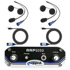 Rugged Radios RRP5050 2 Person Helmet Kit System - 5050-2P-HK Rugged Radios RRP5050 2 Person Helmet Kit System - 5050-2P-HK