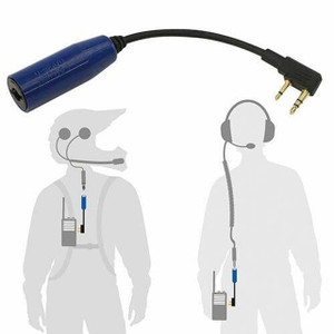 Rugged Radios 2-Pin To Off-Road Cable For Handheld Radios - CS-5R-OFF Rugged Radios 2-Pin To Off-Road Cable For Handheld Radios - CS-5R-OFF