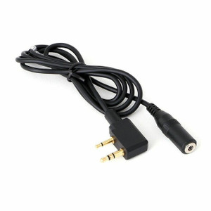 Rugged Radios RH-5R/Kenwood 2-Pin Straight Cord Listen Only 3.5mm For Handheld Radio - CS-KEN-LSO Rugged Radios RH-5R/Kenwood 2-Pin Straight Cord Listen Only 3.5mm For Handheld Radio - CS-KEN-LSO