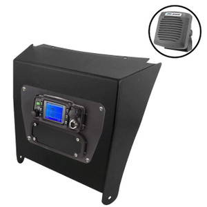 Rugged Radios Kawasaki KRX 1000 Dash Mount Trail Talk Radio Kit W/ IP67 GMRS Radios And Waterproof External Speaker - TRAIL-TALK-KRX