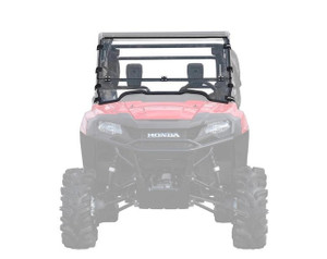 SuperATV Honda Pioneer 700 Scratch Resistant Flip Down Windshield - FDWS-H-PIO700-70 SuperATV Honda Pioneer 700 Scratch Resistant Flip Down Windshield - FDWS-H-PIO700-70