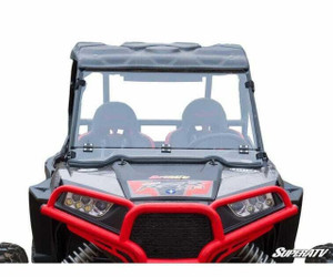 SuperATV RZR 900 Windshield (Flip Down) (Scratch Resistant) - FDWS-P-RZR1K-001-70 SuperATV RZR 900 Windshield (Flip Down) (Scratch Resistant) - FDWS-P-RZR1K-001-70