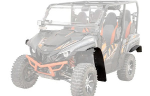 SuperATV Yamaha Wolverine X4 Low Profile Fender Flares - FF-Y-WVX4