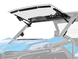 SuperATV CFMoto ZForce 950 Trail Scratch-Resistant Flip Windshield - FWS-CF-ZF800T-70#AA
