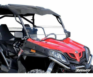SuperATV CFMOTO ZForce 500 Scratch-Resistant Half Windshield - HWS-CF-ZF800EX-70 SuperATV CFMOTO ZForce 500 Scratch-Resistant Half Windshield - HWS-CF-ZF800EX-70