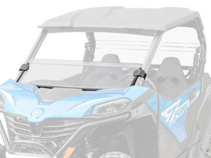SuperATV CFMoto ZForce 950 Sport Scratch-Resistant Half Windshield - HWS-CF-ZF800T-70#AB