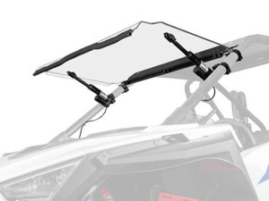 SuperATV Polaris RZR Turbo R Maxdrive Power Flip Windshield - PFWS-P-PROXP-70#AA
