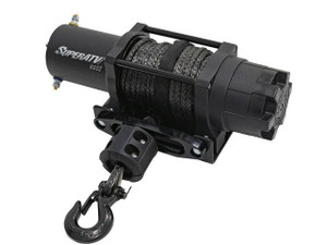SuperATV 6000 Lb. UTV/ATV Winch With Wireless Remote And Synthetic Rope - WN-6000 SuperATV 6000 Lb. UTV/ATV Winch With Wireless Remote And Synthetic Rope - WN-6000