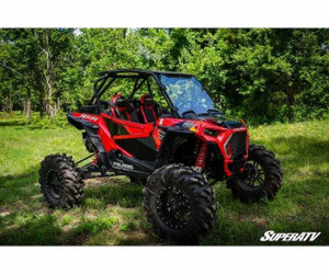 SuperATV RZR XP Turbo S Windshield (Full) (Scratch Resistant) - WS-P-RZRXPTS-70 SuperATV RZR XP Turbo S Windshield (Full) (Scratch Resistant) - WS-P-RZRXPTS-70