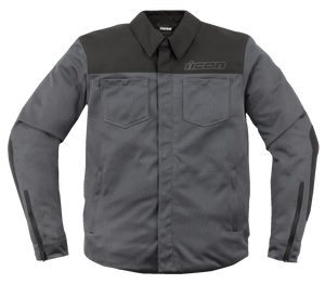 Icon - Upstate Mesh CE Jacket - Gray - Small - Upstate Mesh CE Jacket - 2820-6223