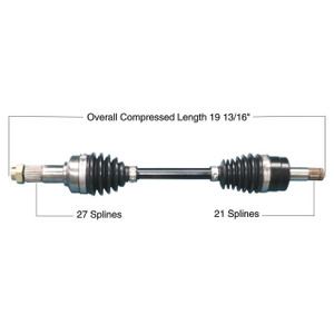 Tytaneum Yamaha Front Left/Right Heavy Duty CV Axle - 813-0338