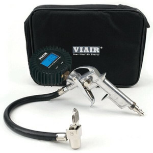 VIAIR 180 PSI Tire Gauge Digital Inflation Gun - 42 VIAIR 180 PSI Tire Gauge Digital Inflation Gun - 42