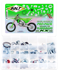 Bolt - Propack Kawasaki 4 Stk Kaw Kx250/450f - KXPP-19F Bolt - Propack Kawasaki 4 Stk Kaw Kx250/450f - KXPP-19F