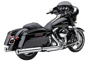 Cobra - 4" Nh Slip-ons Chrome Indian Leather Bag - 5201