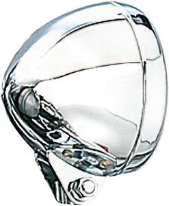 Cobra - Bullet Spotlight Visor 4.5" Chrome Ea - 44287 Cobra - Bullet Spotlight Visor 4.5" Chrome Ea - 44287