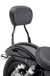 Cobra - Short Sissy Bar Round Blk Flstf 07-17 Fxst/s/b 06-10 - 602-1301