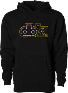 Dbk - Lined Up Youth Hoodie Black Yl - YH-LINEDUP-L
