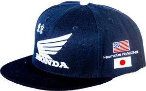 D-cor - Honda Hat Factory Snapback Navy - 70-137-1