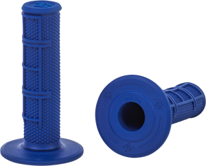 Fire Power - Control Mx Standard Grips Blue Half Waffle - 24-0223