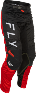 Fly Racing - Kinetic Mesh Center Pants Black/white/red Sz 38 - 379-32638