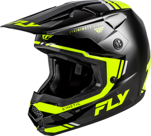 Fly Racing - Kinetic Verdict Helmet Black/hi-vis/grey Xs - 73-8723XS