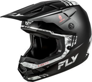 Fly Racing - Kinetic Verdict Kryptek Helmet Black/grey Md - 73-8728M