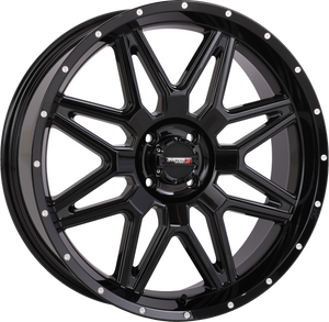 System 3 - St7 Wheel 20x7 4+3 (+10mm) 4/110 Gloss Black - 20S3-7110